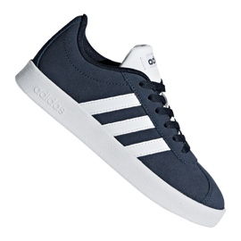 Adidas Vl Court 2.0 Jr DB1828 sko marine blå