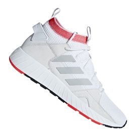Adidas Questarstrike Mid M G25775 sko hvid rød