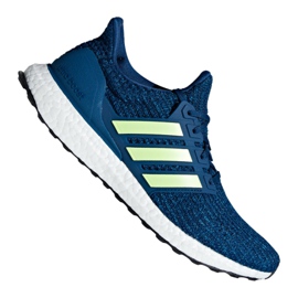 Adidas UltraBoost M F35234 sko blå grøn