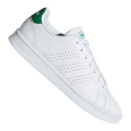 Adidas Advantage M F36424 sko hvid grøn