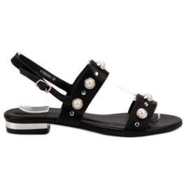 Kylie Komfortable sorte sandaler