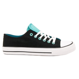 SHELOVET Lav sneakers sort
