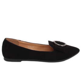 Sorte loafers lordsy B2010 Sort