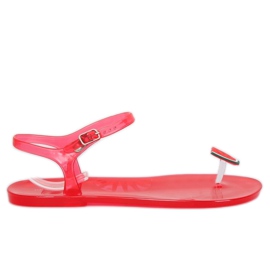 Meliski flip-flops rød K-9185 Rød