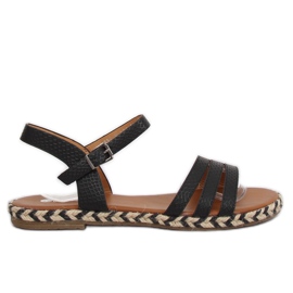 Sorte kvinders sandaler M531 Sort