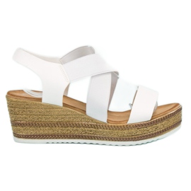 Flyfor Lette slip-on sandaler hvid