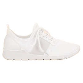 SHELOVET Slip-on sportssko hvid