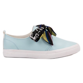 Seastar Stilfulde sneakers bundet med et bånd blå