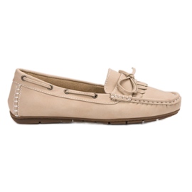 SHELOVET Loafers Med En Sløjfe brun
