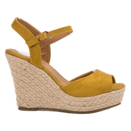 JESSY ROSS Senneps sandaler gul