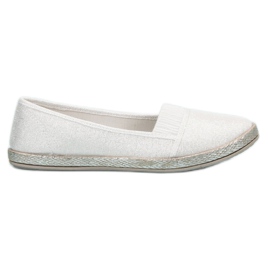 SHELOVET Slip-on sneakers hvid