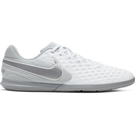 Indendørs sko Nike Tiempo Legend 8 Club Ic M AT6110-100 hvid hvid