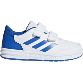 Sko adidas Altasport Cf K D96827 hvid blå