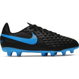 Nike Tiempo Legend 8 Club FG / MG Jr AT5881-004 fodboldsko sort sort