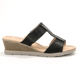 VINCEZA Kile sandaler sort