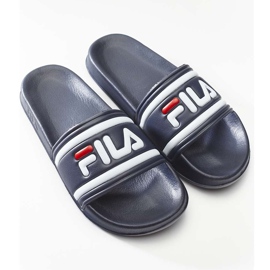 Fila Morro Bay Slipper Wmn 29Y Blå Kjole hvid marine blå