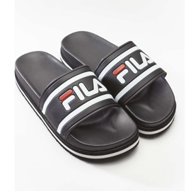 Fila Moro Bay Zeppa Wmn 11W Sort Stripe hvid
