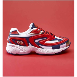 Fila Skaber 40N Fierry Red White Estate Blue hvid rød blå flerfarvet