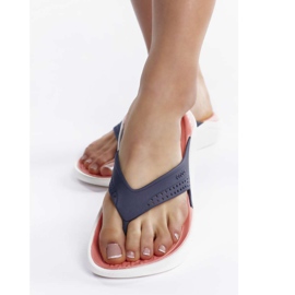 Crocs Literide Flip 4JG Navy Melon flerfarvet