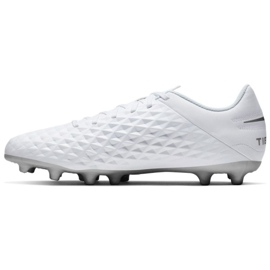 Nike Tiempo Legend 8 Academy Club FG / MG M AT6107-100 fodboldsko hvid hvid