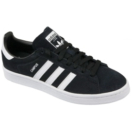 Adidas Originals Campus Jr BY9580 sko sort
