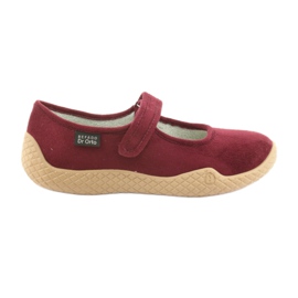 Dr.ORTO Befado damesko pu-young pu 197D003 bordeaux rød