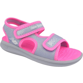 Sandaler New Balance Sandal K K2031GRP lyserød grå