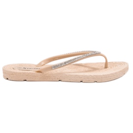 Seastar Klip-klapper Med Cubic Zirconia brun