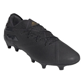 Adidas Nemeziz 19.1 Fg M F34409 fodboldstøvler sort sort