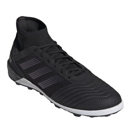 Adidas Predator 19.3 Tf M F35627 fodboldstøvler sort sort