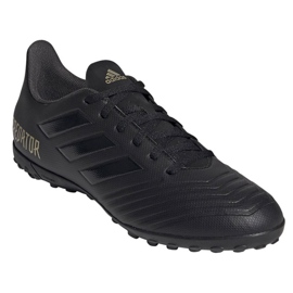 Adidas Predator 19.4 Tf F35635 fodboldstøvler sort sort