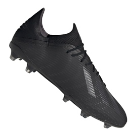 Adidas X 19.2 Fg M F35385 fodboldstøvler sort sort
