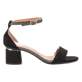 Belle Women Elegante sandaler sort