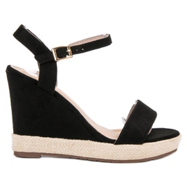 Seastar Sorte Espadrilles sandaler