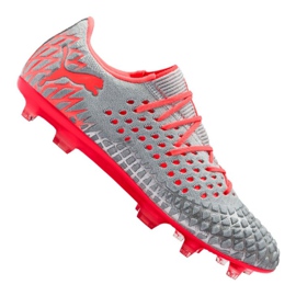 Puma Future 4.1 Netfit Low Fg / Ag M 105730-01 fodboldstøvler flerfarvet grå