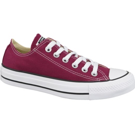Converse Chuck Taylor All Star Ox M9691C burgunder sko rød