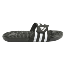 Adidas Adissage M F35580 velcrolukker hvid sort