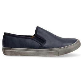 Slip On Sneakers Slip On 2207 Marineblå marine blå