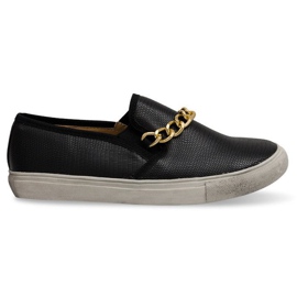Sneakers Slip On 7064 Sort