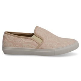 Sneakers Slip On 7063 Pink lyserød