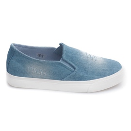 Slip On Jeans K-89 Blå marine blå