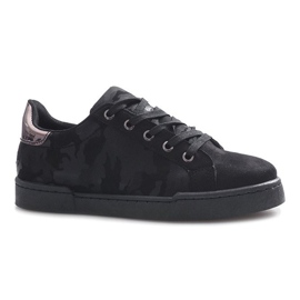 Sorte camo sneakers fra Marseille