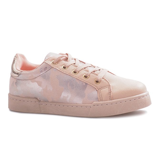 Marseille pink camo sneakers lyserød