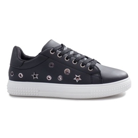 Sorte sneakers stjerner Toulouse