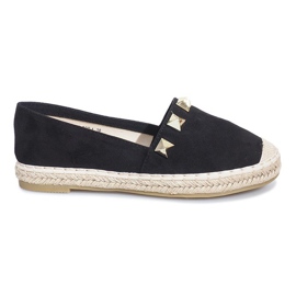 Sort guld Sun espadriller