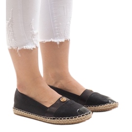 Sort GFXWFD2 espadriller