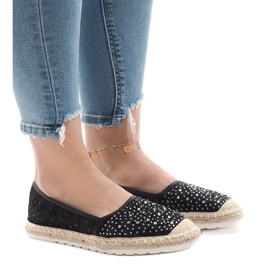 Sort H6560 espadriller