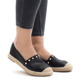 Sort A7-001 espadriller