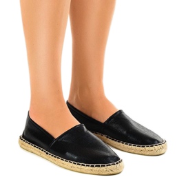 Sorte espadriller 1606