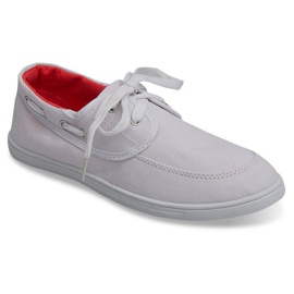 Cloth Loafers Sneakers VB14 Hvid